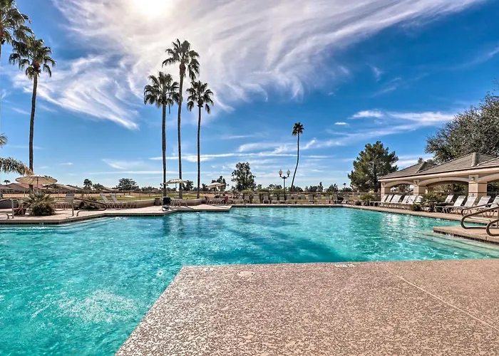 55+ Casa W/ Fenced Yard & Pool Access
