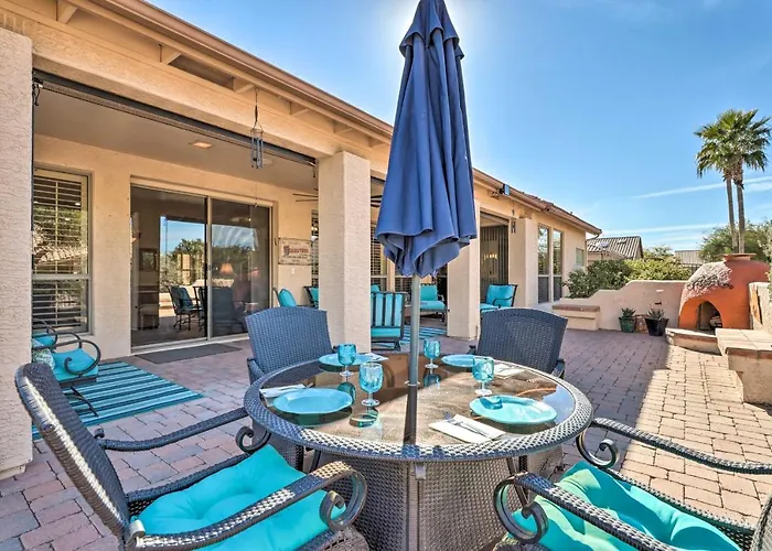 55+ Casa W/ Fenced Yard & Pool Access Sun Lakes